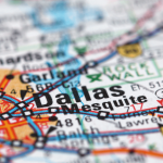 Dallas, TX on Map